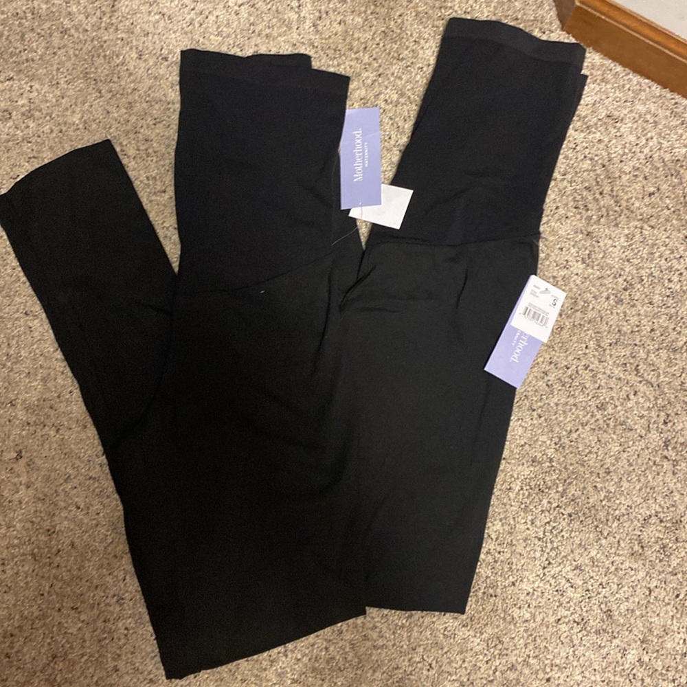 Maternity leggings - black size small 🆕